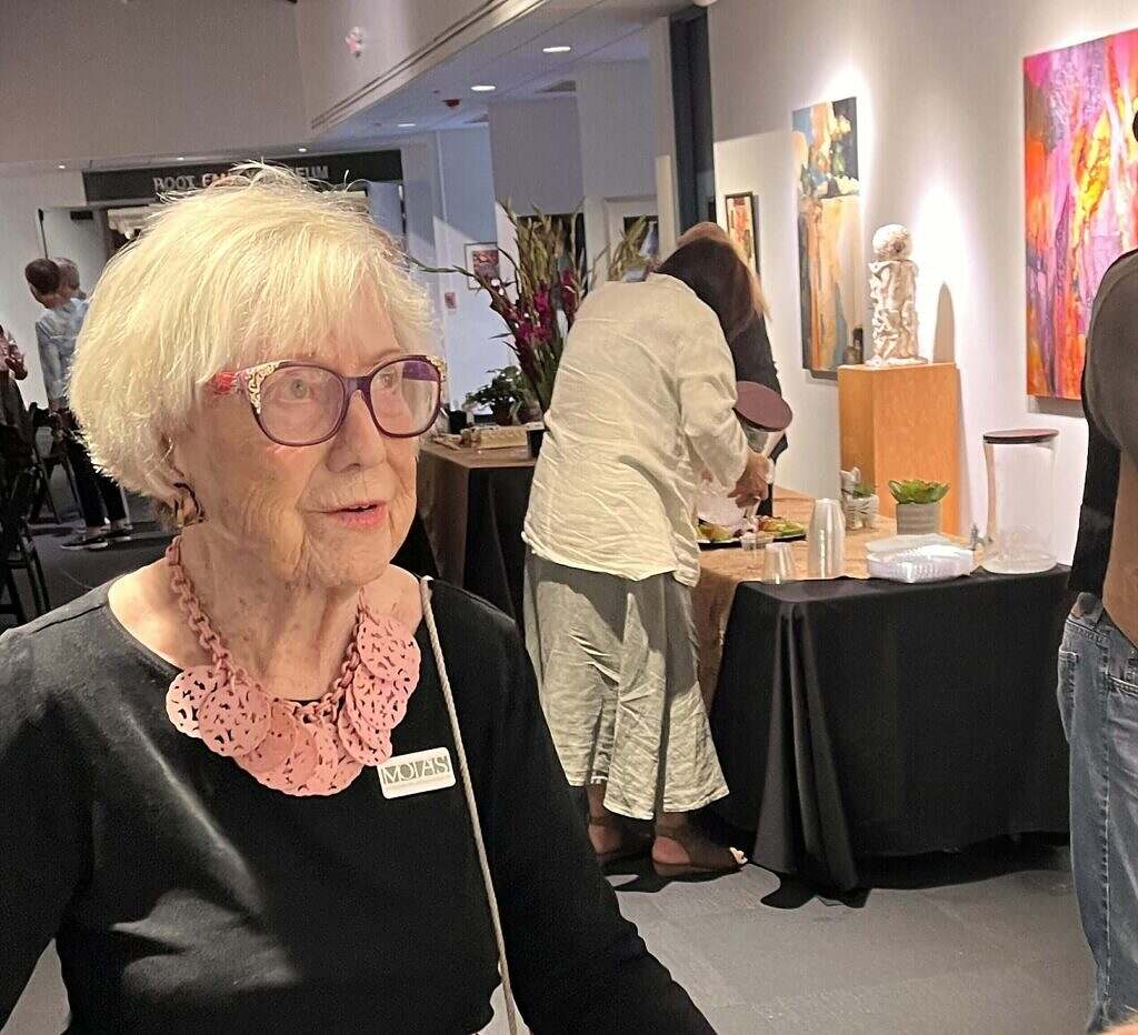 Barbara Betts - Artist in 2023 at 97